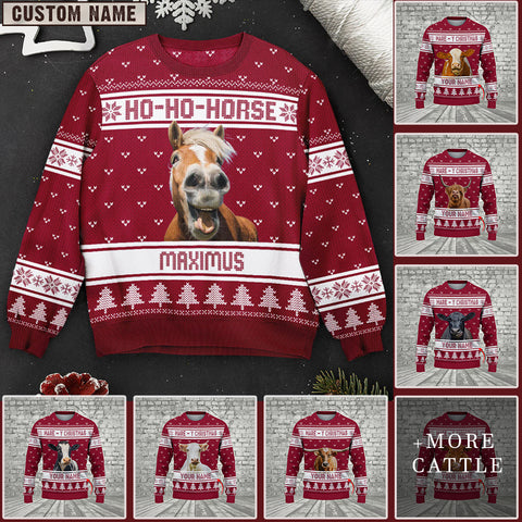 JC Cattle Ugly Sweater Christmas CLT