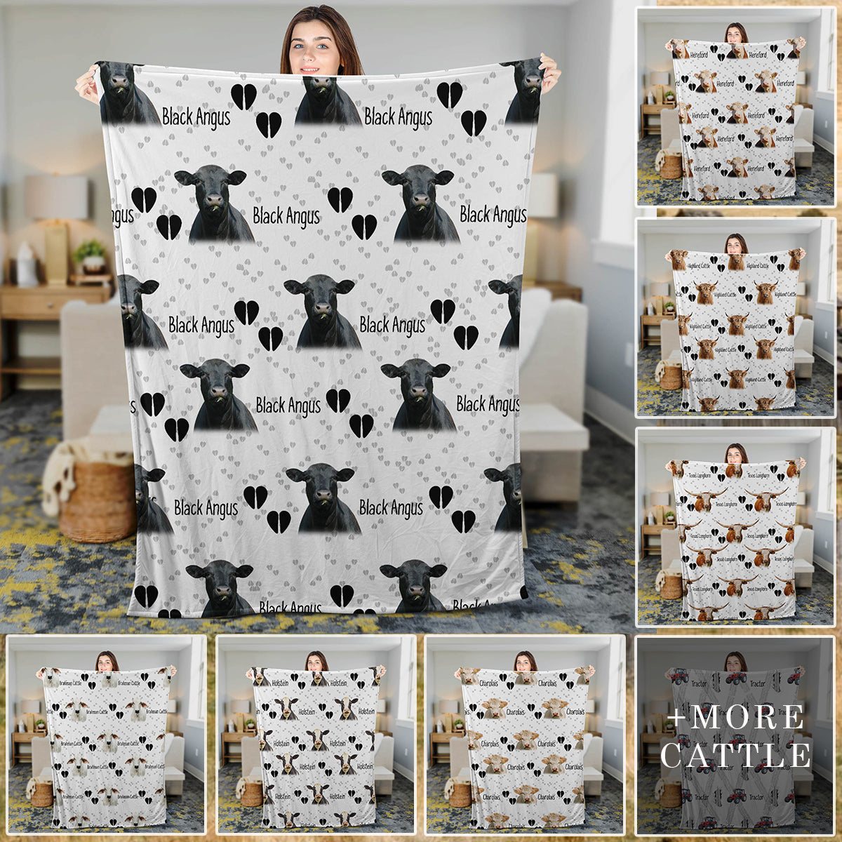 Blanket for Farm Lovers