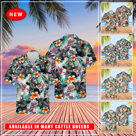 Jc Colorful Leaf Pattern Hawaiian Shirts Collection