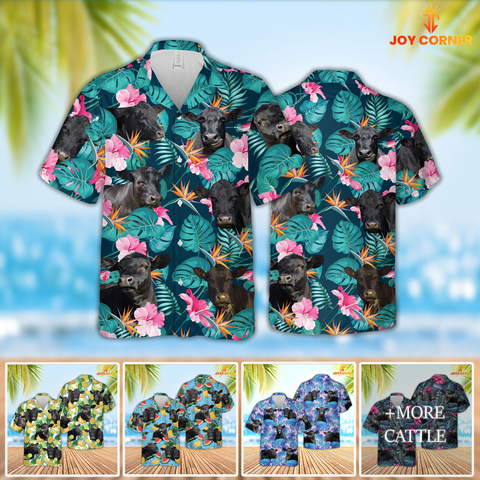 Joycorners Cattle Hawaiian Shirts