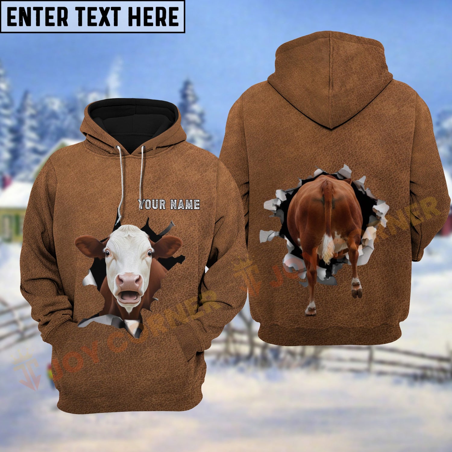 Joycorners 3D Farm Tops Collection