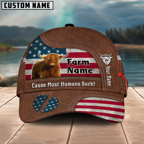 JC Cattle Custom Name Mom And Baby Brown Cap
