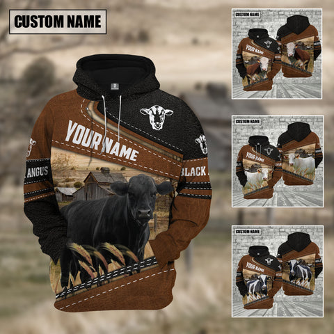JC Leather Farm Personalized 3D Hoodie