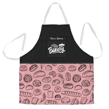 BAKER - Apron Personalized Name Bakery Gift For Baking & Cake Lover