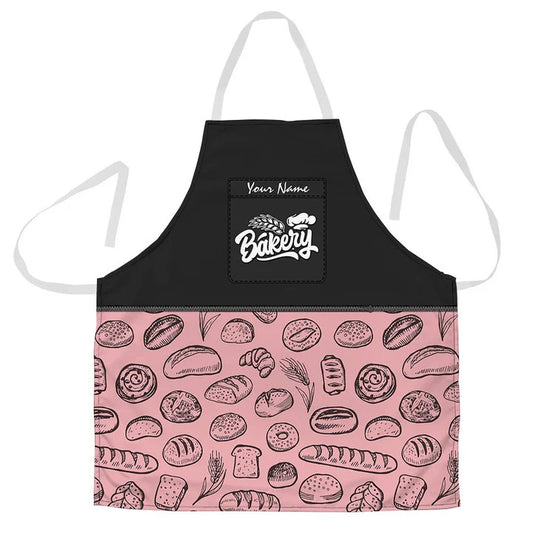 BAKER - Apron Personalized Name Bakery Gift For Baking & Cake Lover