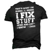 Joycorners I Fix Stuff And I Know Thinks Retro Mechanic T-shirt, Father’s Day Mechanic Shirt, Gift Idea For Him PT2609