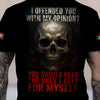 Joycorners Custom Name Mechanic Shirt I Offended You With My Opinion You Should Hear The Ones I Keep For Myself T Shirt PT2609