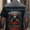 Joycorners Personalized Mechanic Shirt, Remember That I Am A Mechanic Who Knows How To Use His Greasy Hands, Gift For Men PT2609