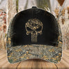 Joycorners Skull Shape Hunting American Flag Camouflage Hunting Apparels
