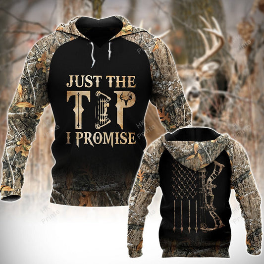 Joycorners BowHunting Just The Tip I Promise Camouflage Hunting Apparels