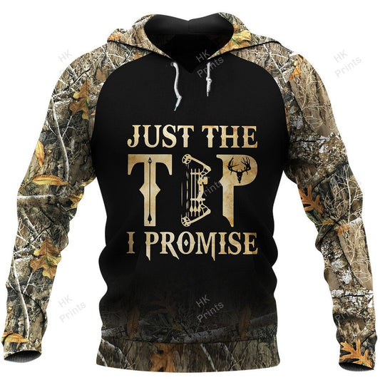 Joycorners BowHunting Just The Tip I Promise Camouflage Hunting Apparels
