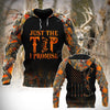 Joycorners BowHunting Just The Tip I Promise Orange Camouflage Hunting Apparels