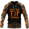 Joycorners BowHunting Just The Tip I Promise Orange Camouflage Hunting Apparels