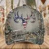 Joycorners Ripped Deer American Flag Camouflage Hunting Apparels