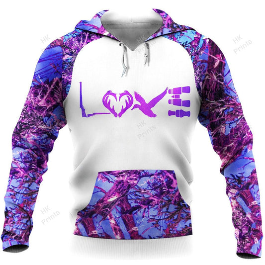 Joycorners Purple Camouflage Country Girl Love Hunting Apparels