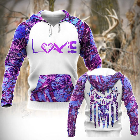 Joycorners Purple Camouflage Country Girl Love Hunting Apparels