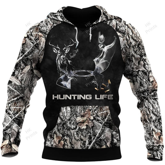 Joycorners Deer With Smoke Camouflage Hunting Apparels