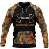 Joycorners Personalized Bow Hunting Life Orange Camouflage Hunting Apparels