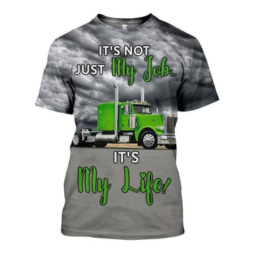 Joycorners Premium Personalized Unisex All Over Printed Trucker 3D T-shirt 147 LM2209