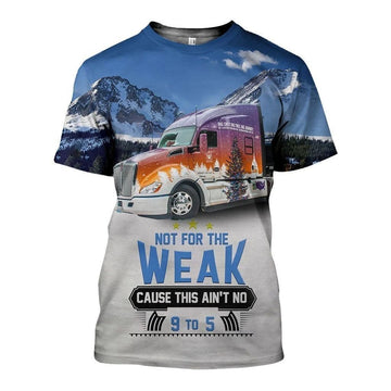 Joycorners Premium Personalized Unisex All Over Printed Trucker 3D T-shirt 133 LM2209