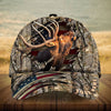 Joycorners Premium Elk Hunting Personalized Hats 3D Multicolored