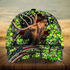 Joycorners Premium Elk Hunting Personalized Hats 3D Multicolored