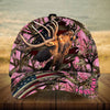Joycorners Premium Elk Hunting Personalized Hats 3D Multicolored