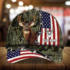 Joycorners American Flag Hunting Personalized Hats 3D Multicolored