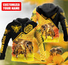 Joycorners Honey Bee Custom Name 3D Hoodie