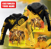 Joycorners Honey Bee Custom Name 3D Hoodie