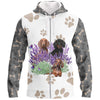 Joycorners Lavender And Dachshunds 3D Full Print Shirts