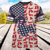 Joycorners Dachshund USA 3D Full Print Shirts