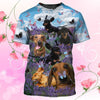 Joycorners Dachshund Flower 3D Full Print Shirts