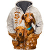 Joycorners Love Dachshund Custom Name And Dog 3D Full Print Shirts