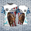 Joycorners American Dachshund Lovers Custom Name And Dog 3D Full Print Shirts