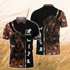 Joycorners Dachshund I Love Custom Name And Dog 3D Full Print Shirts