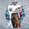 Joycorners American Dachshund Lovers Custom Name And Dog 3D Full Print Shirts