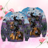 Joycorners Dachshund Flower 3D Full Print Shirts