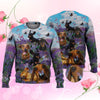 Joycorners Dachshund Flower 3D Full Print Shirts