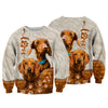 Joycorners Love Dachshund Custom Name And Dog 3D Full Print Shirts