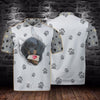 Joycorners Love 2 Dachshund 3D Custom Name And Dog Full Print Shirts