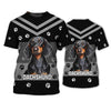 Joycorners Gift For Dachshund Lovers Custom Name And Dog 3D Full Print Shirts