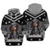 Joycorners Gift For Dachshund Lovers Custom Name And Dog 3D Full Print Shirts