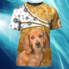 Joycorners Dachshund Un Un Custom Name And Dog 3D Full Print Shirts