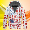 Joycorners American Flag Pattern Dachshund 3D Full Print Shirts