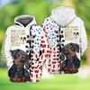 Joycorners Dachshund Funny Custom Name And Dog 3D Full Print Shirts