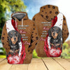 Joycorners Dachshund And Wine Custom Name And Dog 3D Full Print Shirts