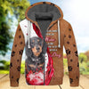 Joycorners Dachshund And Wine Custom Name And Dog 3D Full Print Shirts