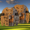 Joycorners Dachshund Loves Custom Name And Dog 3D Full Print Shirts