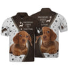 Joycorners  Dachshund Kisses Fix Everything Brown 3D Full Print Shirts